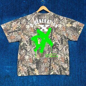 D-Generation X You Make The Rules We Breakem WWE Camo Tee XL